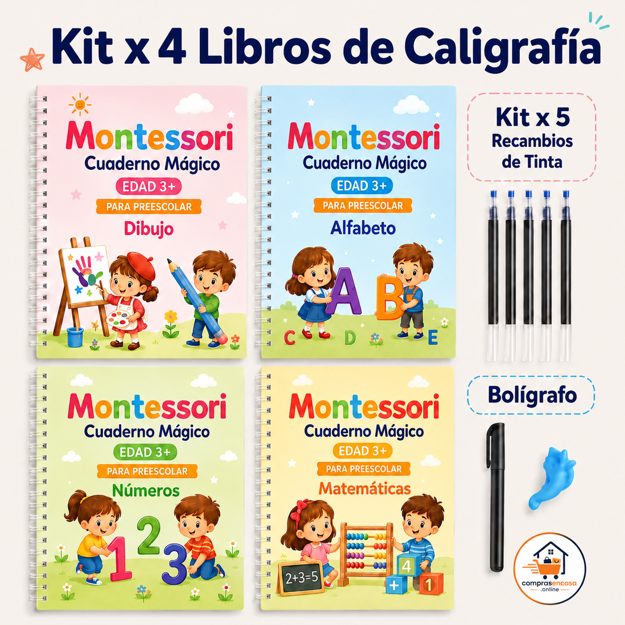 Cuaderno mágico reutilizable