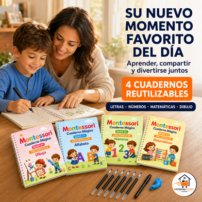 Cuaderno mágico reutilizable