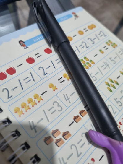 Cuaderno mágico reutilizable