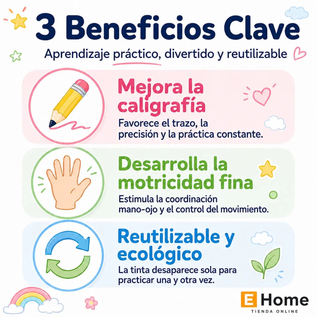 Cuaderno mágico reutilizable
