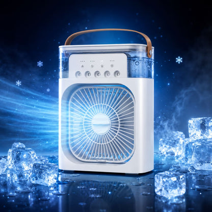 Ventilador humidificador con luces