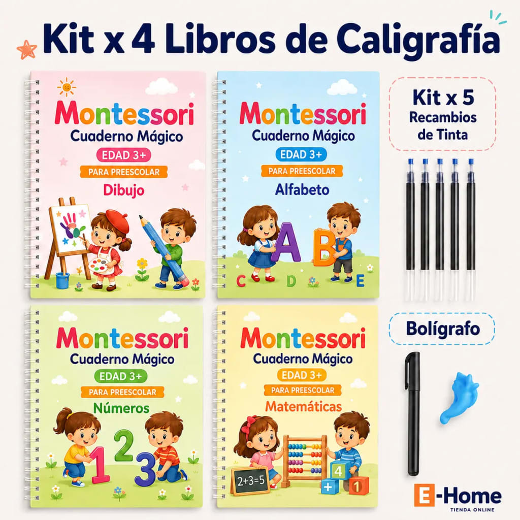 Cuaderno mágico reutilizable